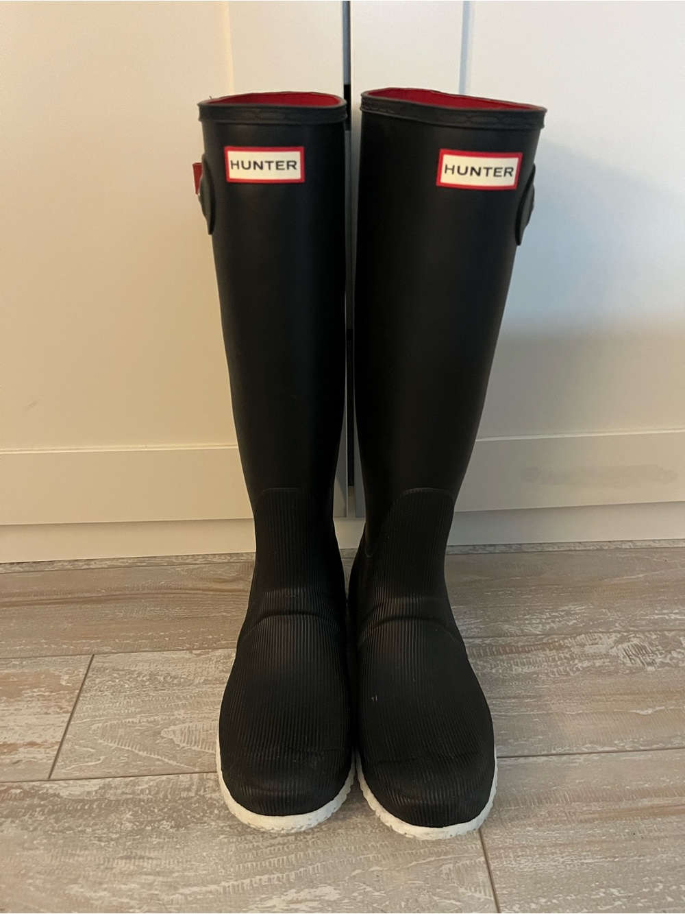 Hunter Original Black Tall Rain Boots